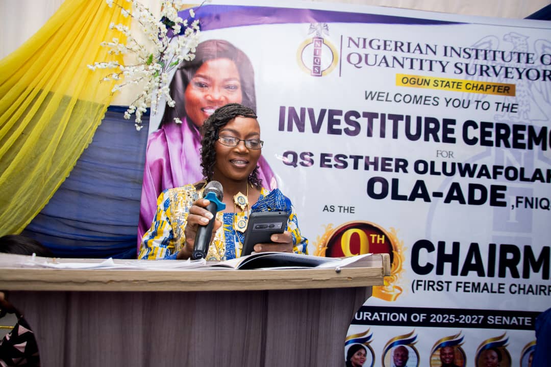 Chairman, NIQS Ogun Chapter